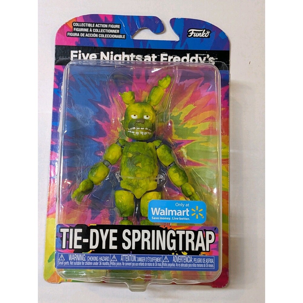 Five Nights at Freddy's Tie-Dye Springtrap Funko FNAF Walmart Exclusive